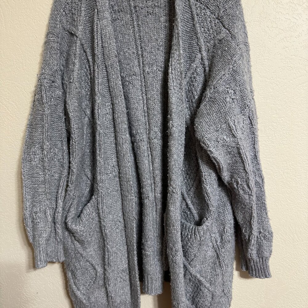 Time and Tru, Gray oversized sweater, Size XL